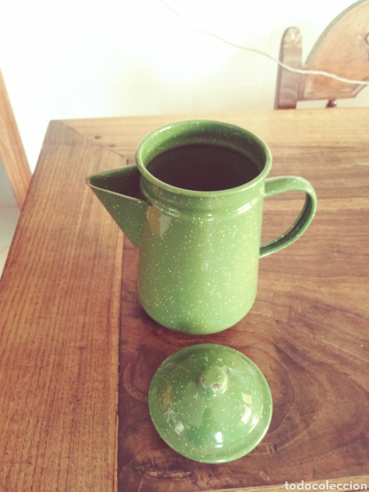 Vintage: Cafetera vintage esmaltada - Foto 3