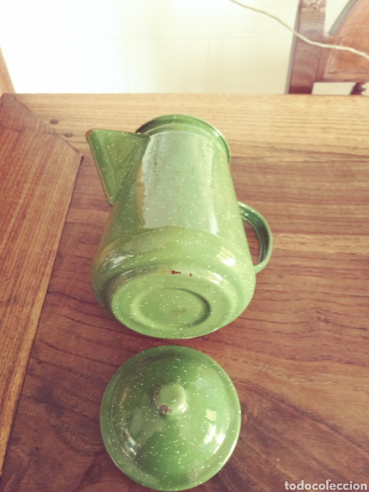 Vintage: Cafetera vintage esmaltada - Foto 4
