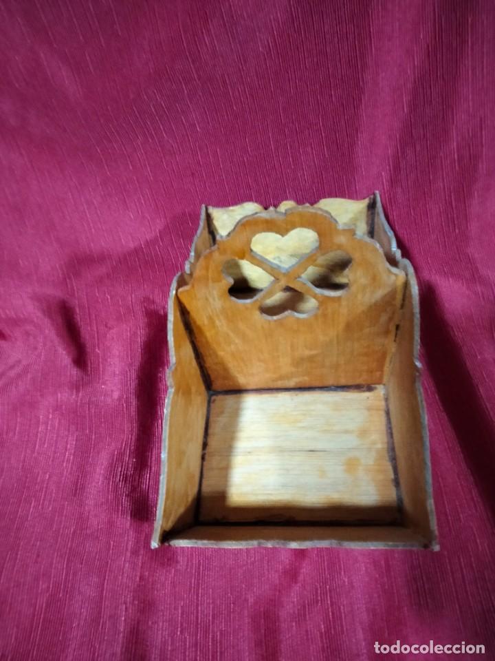 Vintage: BONITO CESTO DE MADERA - Foto 3