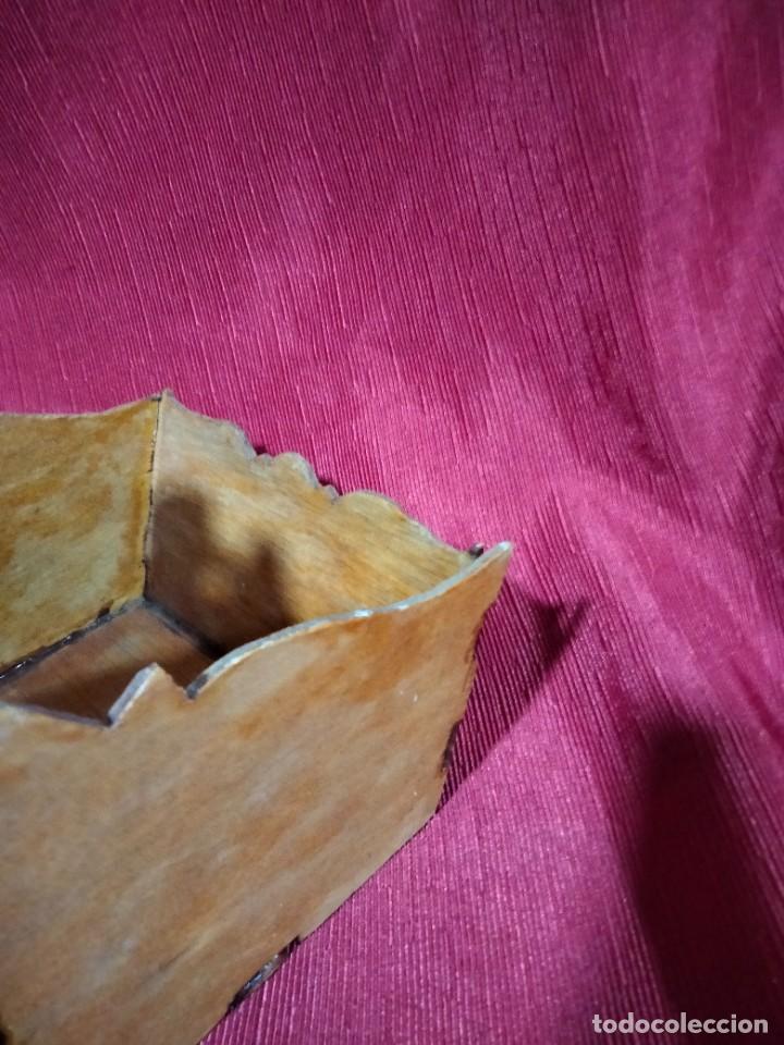 Vintage: BONITO CESTO DE MADERA - Foto 5