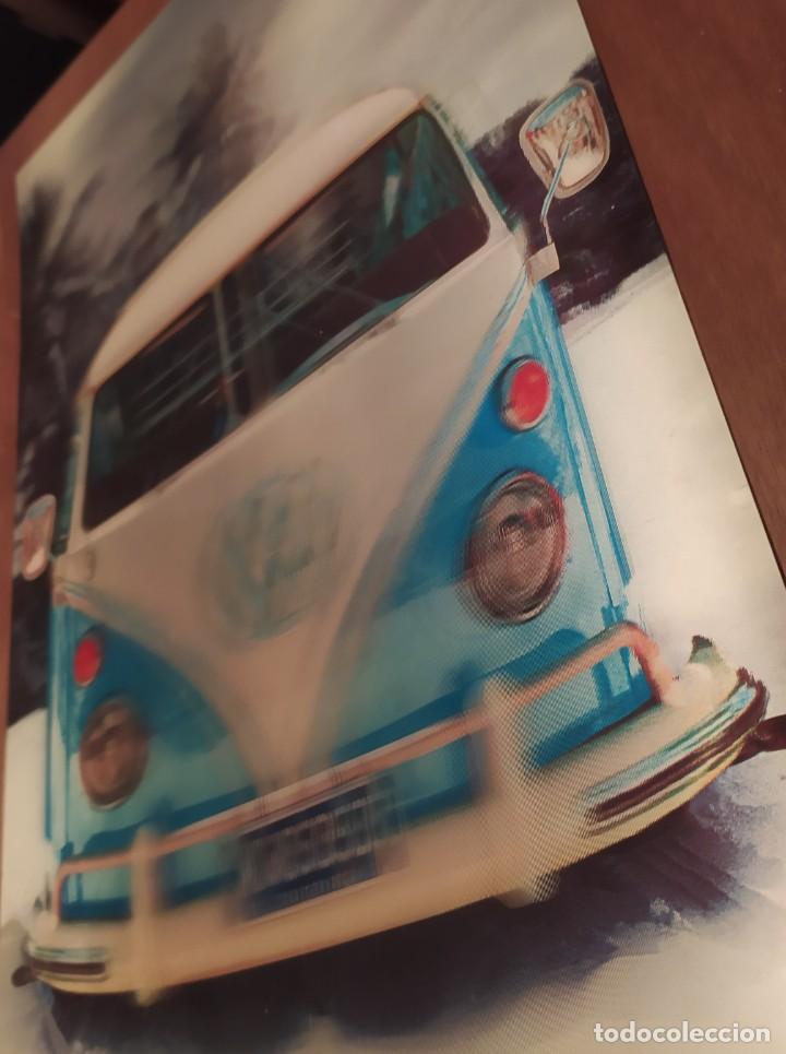 Vintage: CUADRO VOLKSWAGEN,EFECTO 3D,TRIDIMENSIONAL, - Foto 2