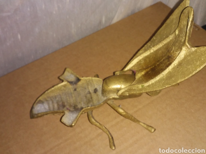 Vintage: Cenicero de bronce abeja - Foto 2