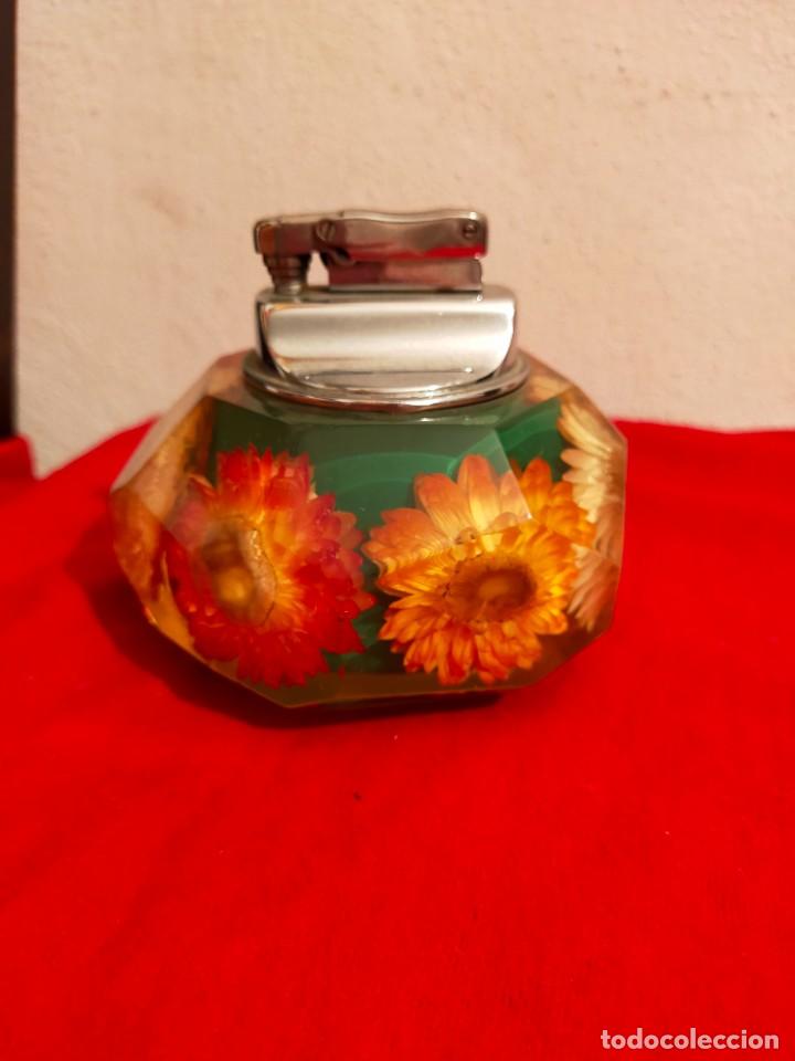 Vintage: Mechero encendedor de mesa - Foto 1