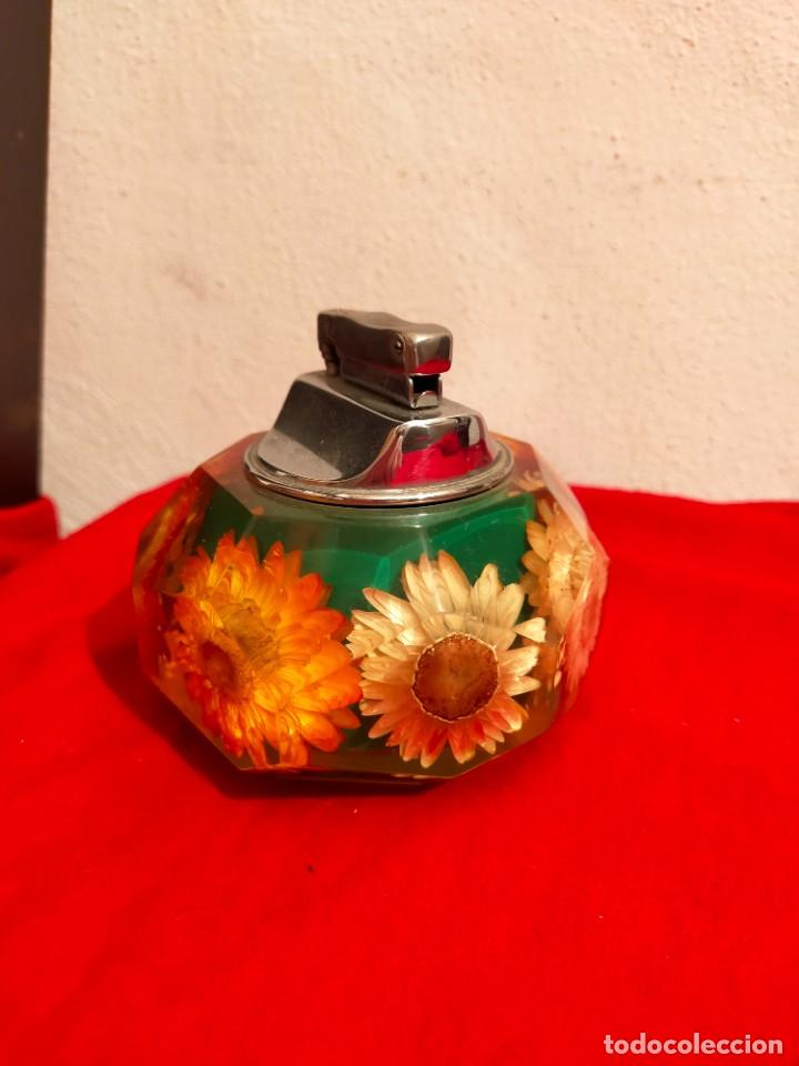 Vintage: Mechero encendedor de mesa - Foto 2
