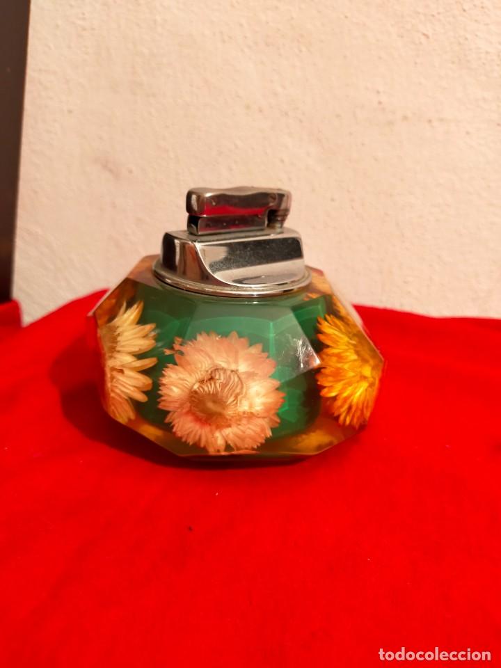 Vintage: Mechero encendedor de mesa - Foto 3