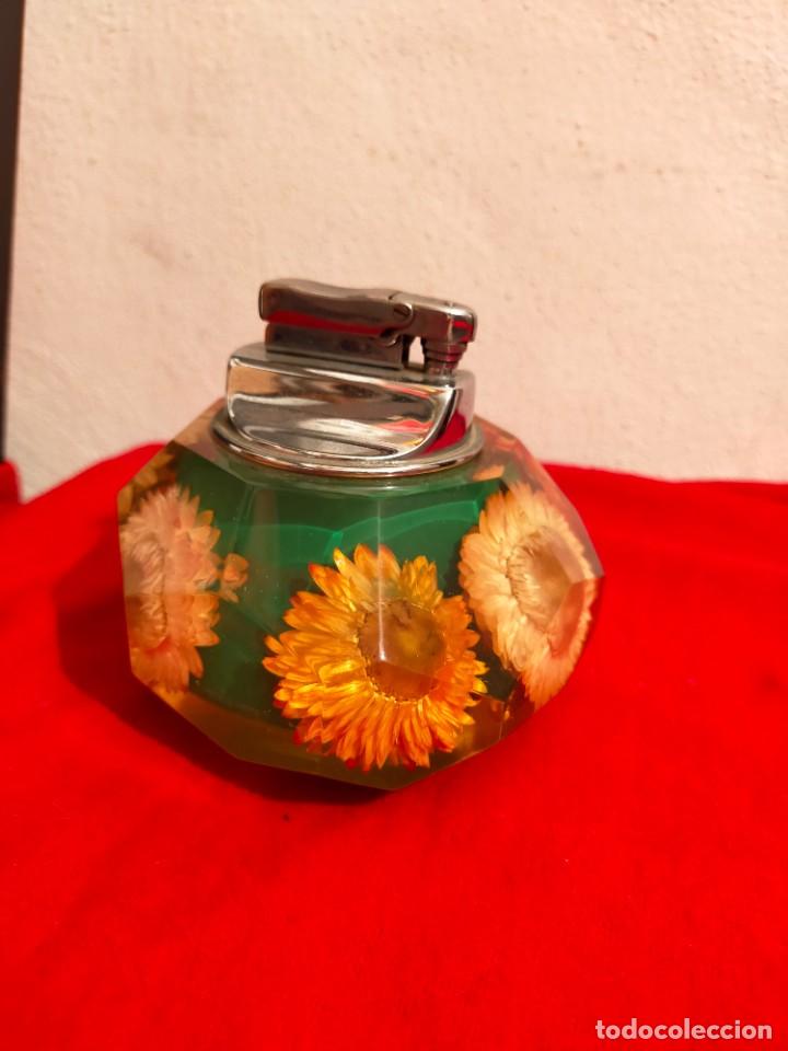 Vintage: Mechero encendedor de mesa - Foto 4