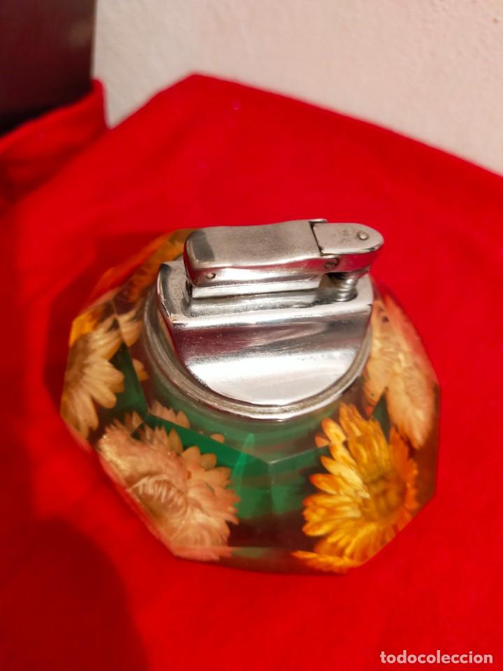 Vintage: Mechero encendedor de mesa - Foto 6