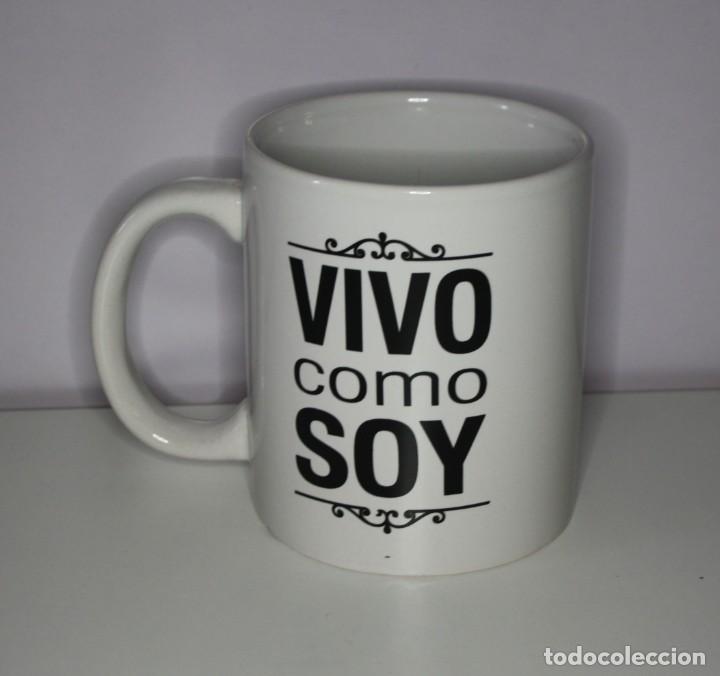 Vintage: TAZA VIVO COMO SOY - TAZAS (T3)