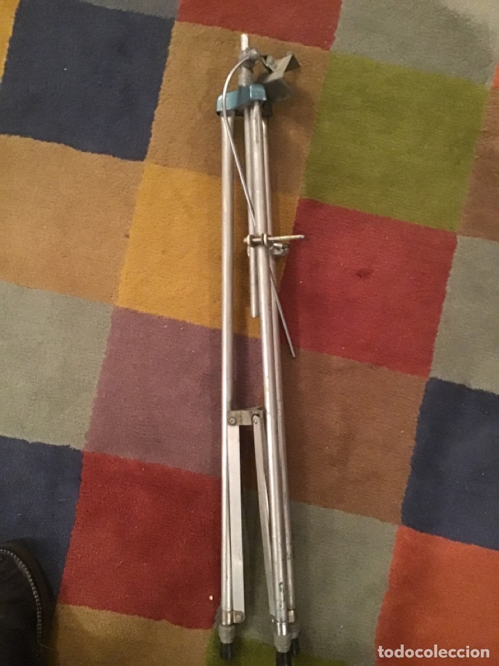 Vintage: Tr&iacute;pode. Marca OLDOR. Plegable. 81 cm. plegado. - Foto 6