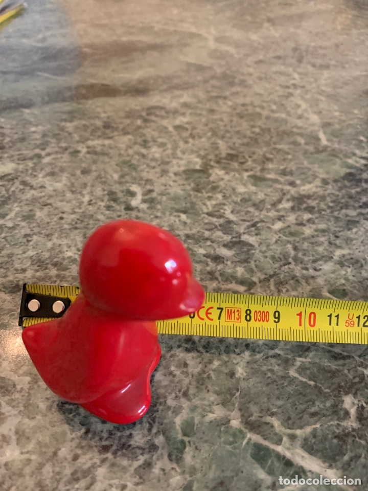 Vintage: Ping&uuml;ino porcelana rojo - Foto 1