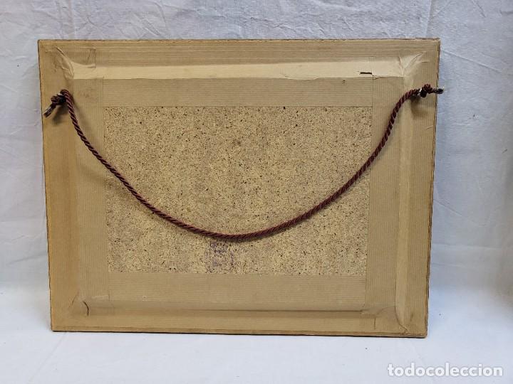 Vintage: CUADRO EN RELIEVE ANTON PIECK ,ENMARCADO - Foto 6