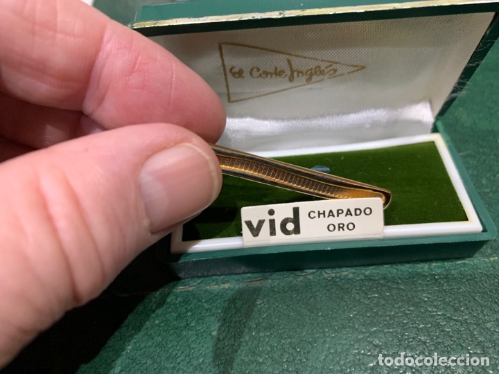Vintage: Alfiler de Corbata - chapado en Oro - - Foto 4