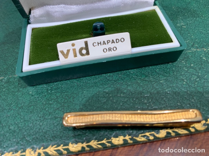 Vintage: Alfiler de Corbata - chapado en Oro - - Foto 7