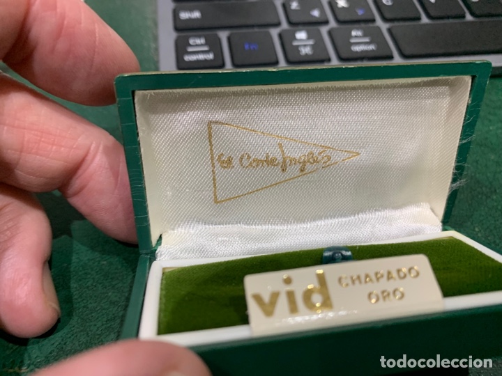 Vintage: Alfiler de Corbata - chapado en Oro - - Foto 9