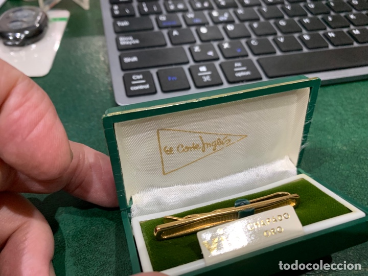 Vintage: Alfiler de Corbata - chapado en Oro - - Foto 10