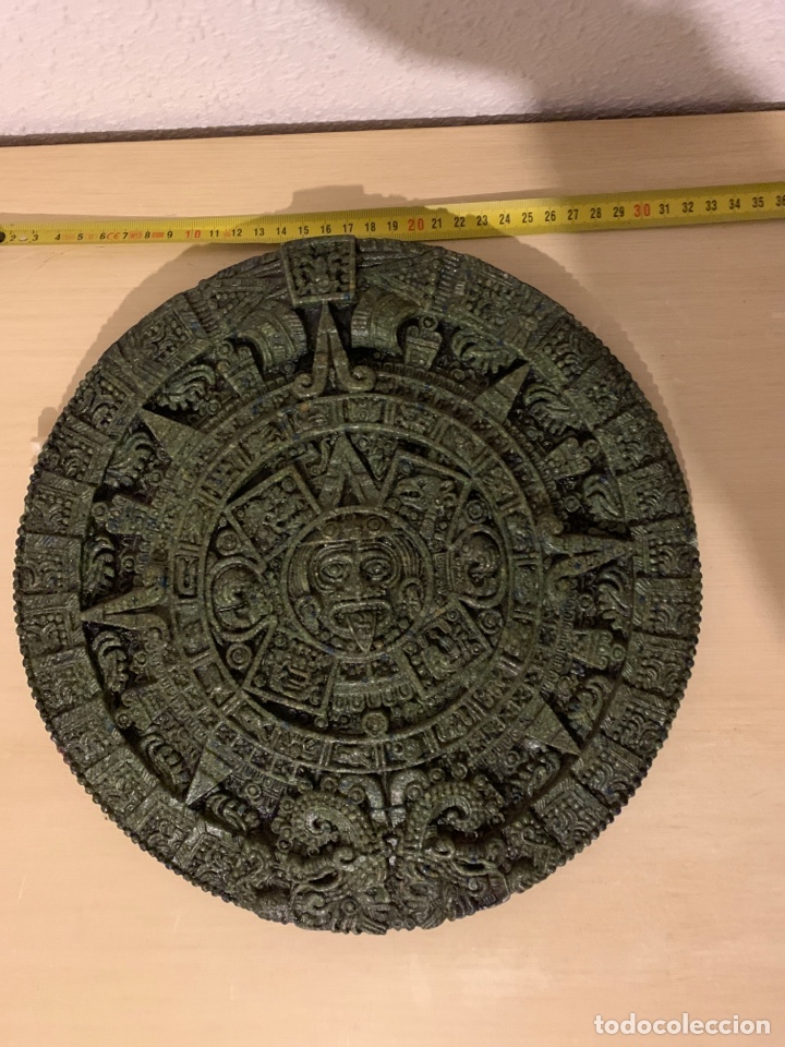 Vintage: Calendario maya en piedra - Foto 1