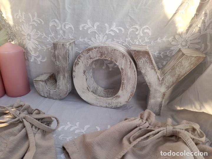Vintage: 3 letras JOY - Foto 1