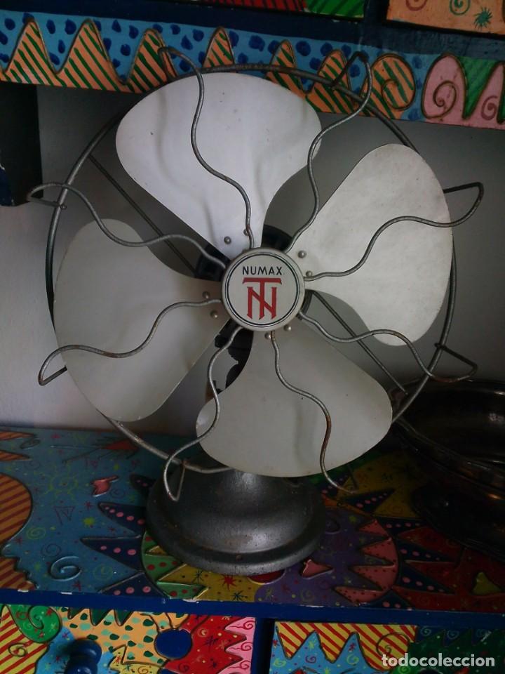 Vintage: Antiguo ventilador numax - Foto 1