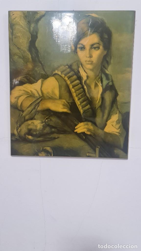Vintage: Reproduccion litografica de Francisco Ribera Gomez