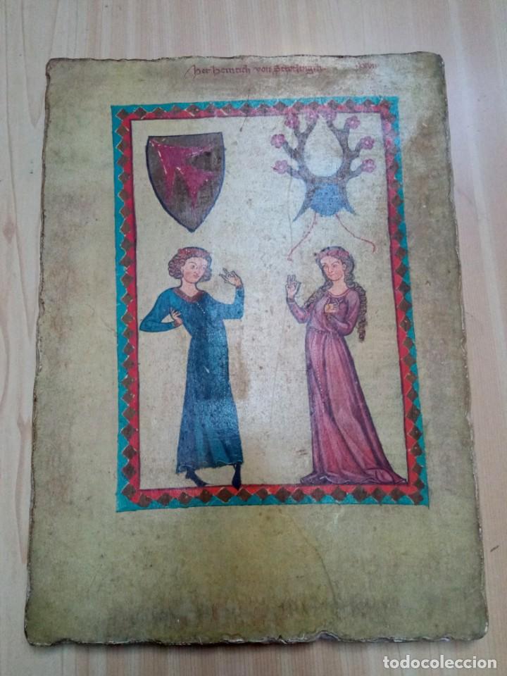 Vintage: Codex Manesse imagen mujeres bailando
