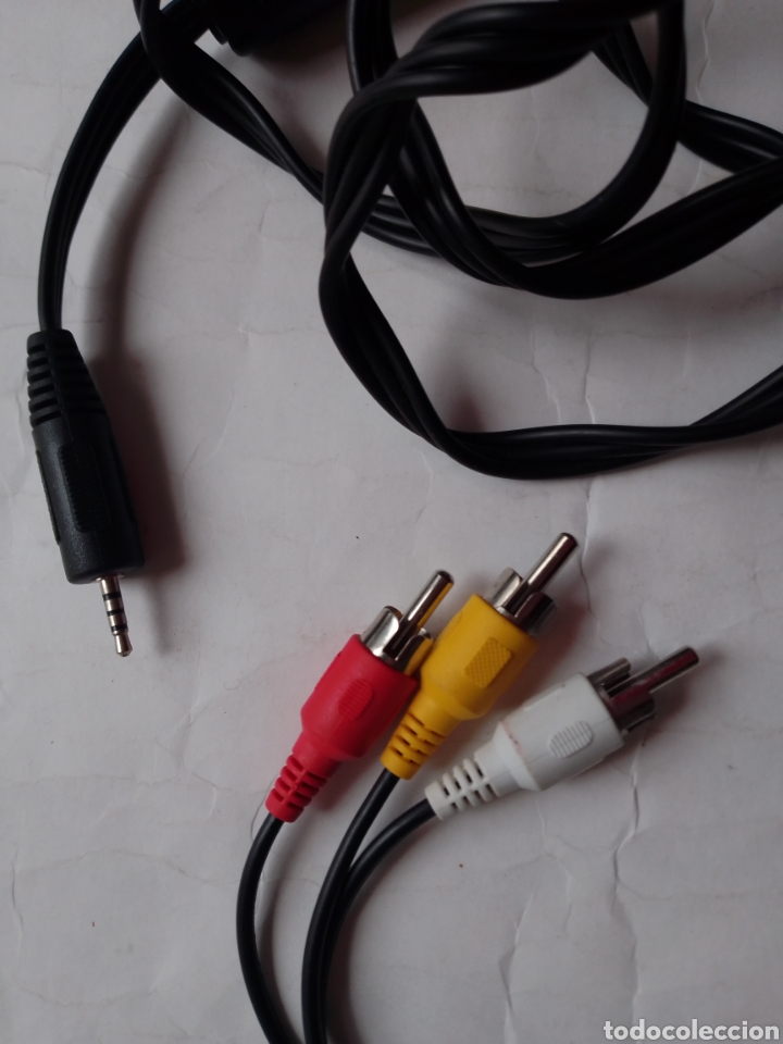 Vintage: Cable RCA/VIDEO a MINIJACK STEREO - 1.5 METROS - NUEVO