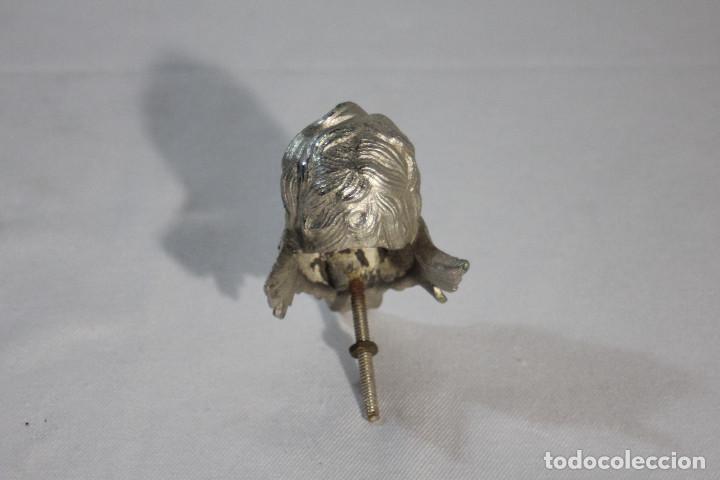 Vintage: FIGURA METAL BUSTO QUERUBIN - Foto 4