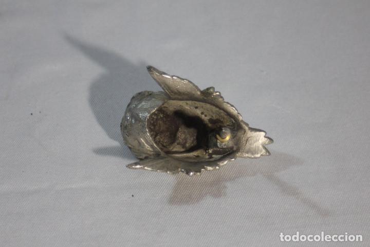 Vintage: FIGURA METAL BUSTO QUERUBIN - Foto 5