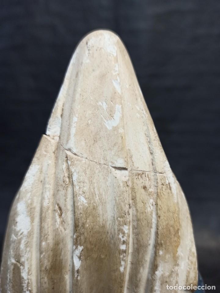Vintage: Figura de Mar&iacute;a Inmaculada. C49 - Foto 7