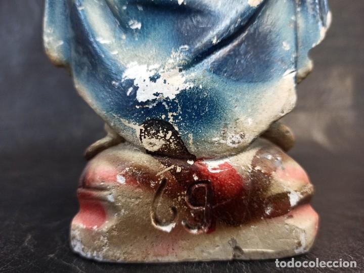 Vintage: Figura de Mar&iacute;a Inmaculada. C49 - Foto 8