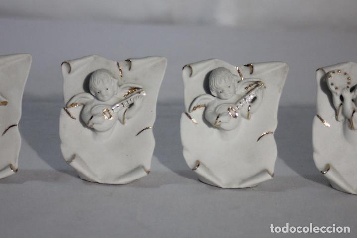 Vintage: SET 4 ANGELITOS MUSICOS - Foto 3