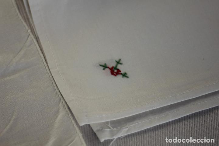 Vintage: SET MANTEL Y CUATRO SERVILLETAS - Foto 8