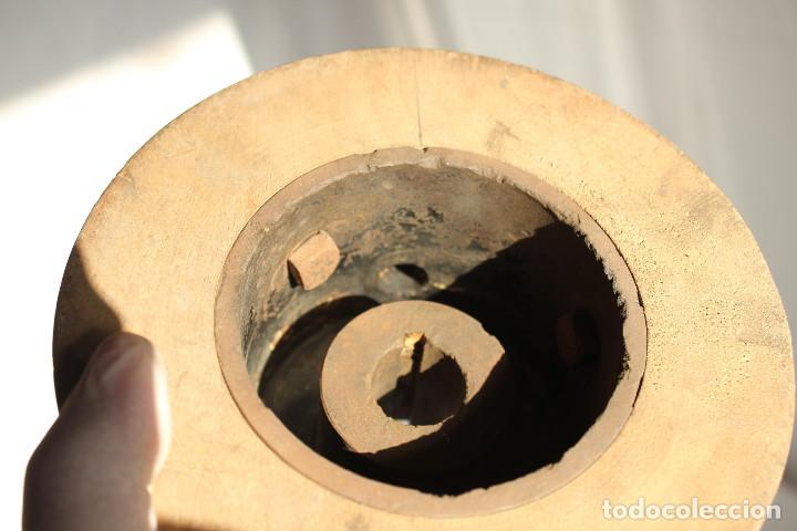 Vintage: EJE MADERA TRES POLEAS - Foto 7