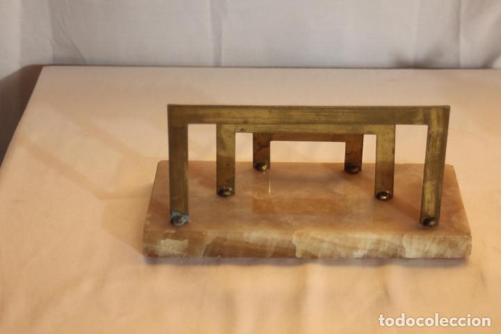 Vintage: ESCRIBANIA MARMOL Y BRONCE - Foto 7