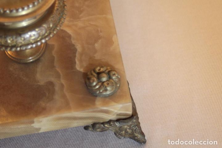 Vintage: ESCRIBANIA MARMOL Y BRONCE - Foto 10