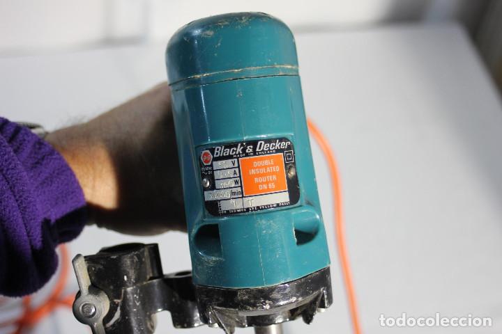 Vintage: FRESADORA PORTATIL BLACK & DECKER - Foto 4