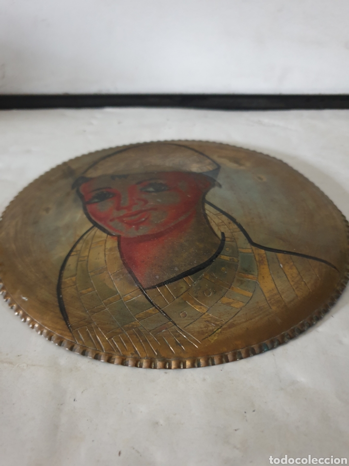 Vintage: PLATO FIGURA RELIEVE - Foto 2