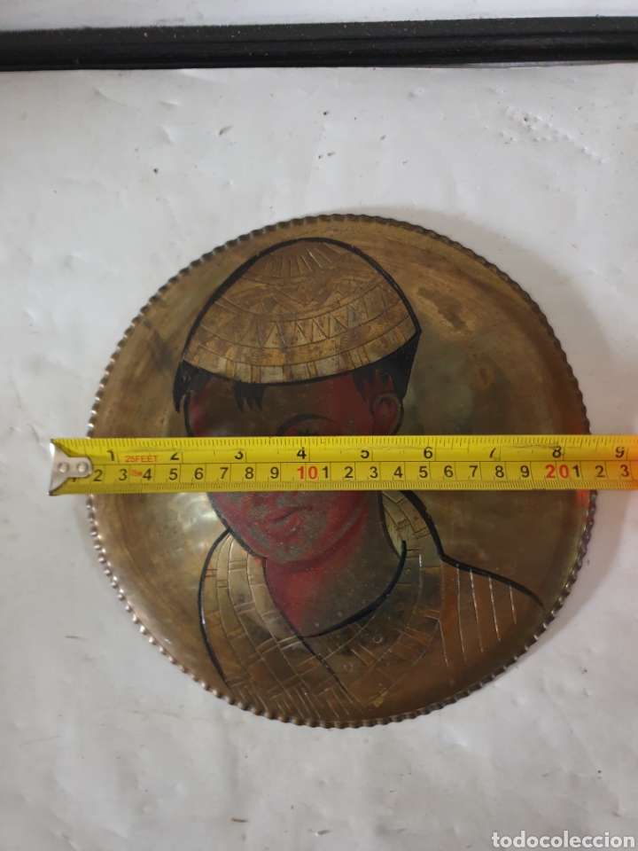 Vintage: PLATO FIGURA RELIEVE - Foto 3