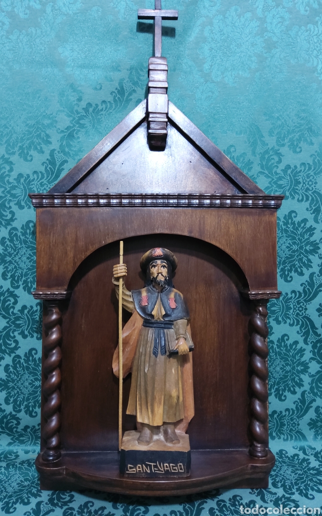Vintage: Ap&oacute;stol Santiago con Capilla - Foto 1