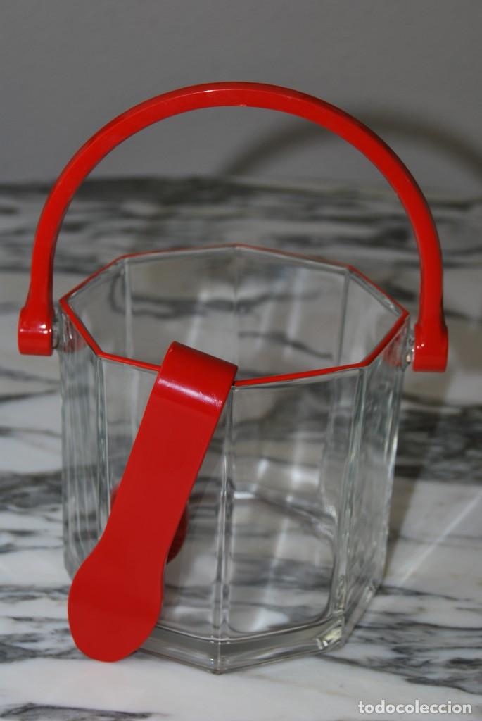 Vintage: CUBITERA DE CRISTAL LUMINARC - YOPLAIT - FRANCIA - A&Ntilde;OS 80