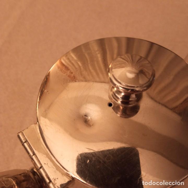 Vintage: Tetera de metal plateado - Foto 4