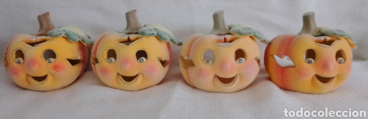 Vintage: Calabazas y Velas Halloween. - Foto 8