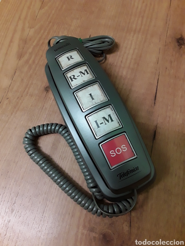 Vintage: Raro tel&eacute;fono TELECOM - Foto 1