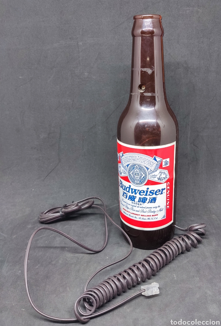 Vintage: Budweiser - tel&eacute;fono botella - car213 - Foto 1