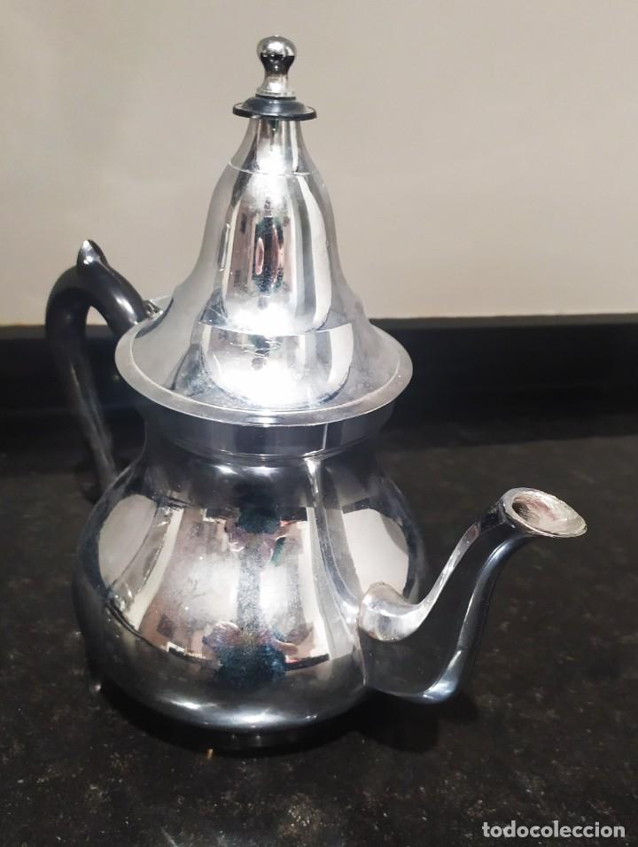 Vintage: CAFETERA ANTIGUA DE METAL - Foto 3