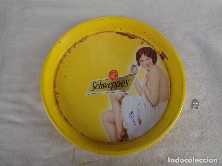 Vintage: BANDEJA SCHWEPPES - Foto 1