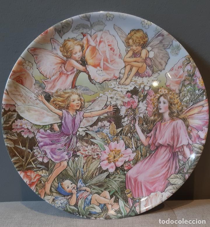 Vintage: PRECIOSA BANDEJA DE HADAS , EN MELAMINA MADE UK , SIN ESTRENAR, EN PERFECTAS CONDICIONES