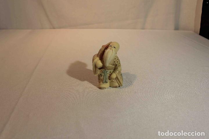 Vintage: FIGURA TALLA DIOS LENGEVIDAD