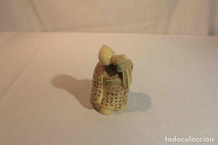 Vintage: FIGURA TALLA DIOS LENGEVIDAD - Foto 4