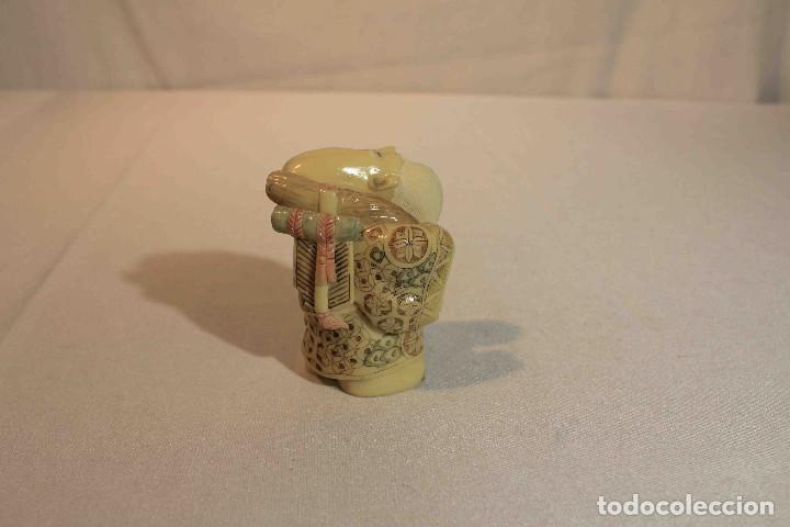 Vintage: FIGURA TALLA DIOS LENGEVIDAD - Foto 5