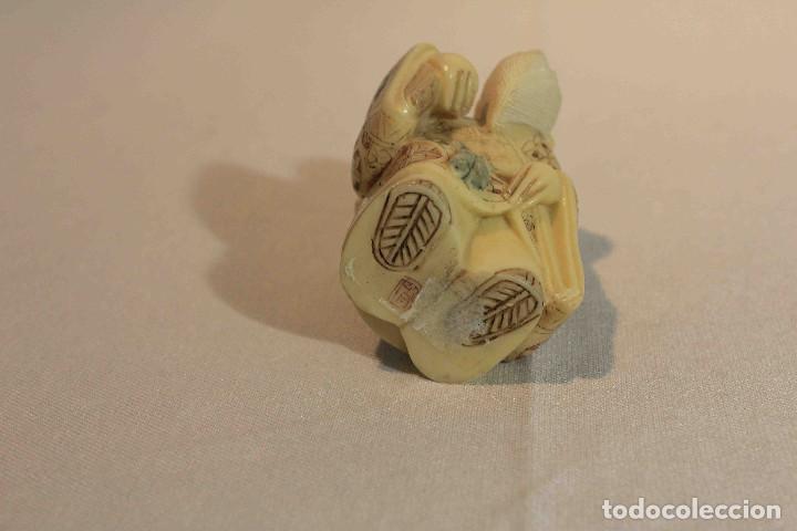 Vintage: FIGURA TALLA DIOS LENGEVIDAD - Foto 7